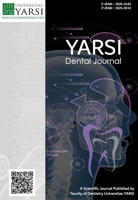 Cover YARSI Dental Journal